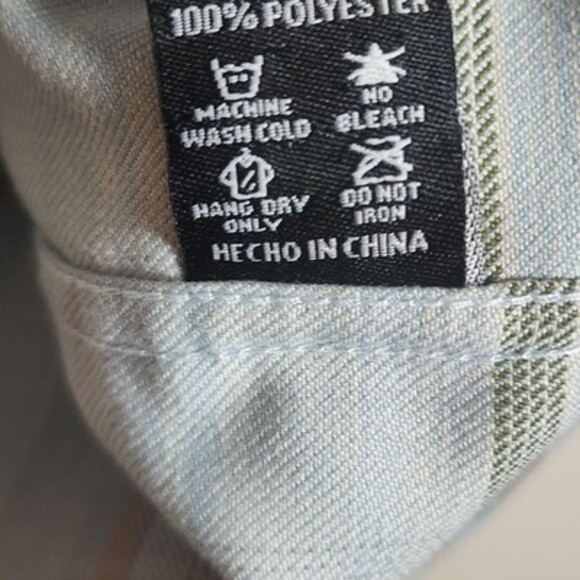 Dixxon Flannel Shirt Mens XL Blue Plaid The Malibu Snap Front Western - Picture 7 of 10